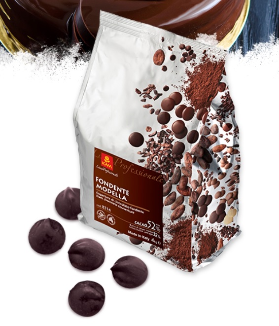 Cobertura negra Modella 52 % 15 kg