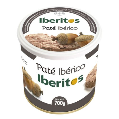 Crema de Pate Iberico lata 700 gramos