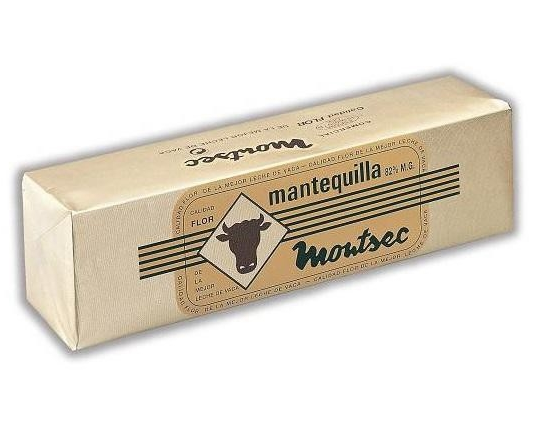 MANTEQUILLA MONTSEC BLOQUE 20 KG